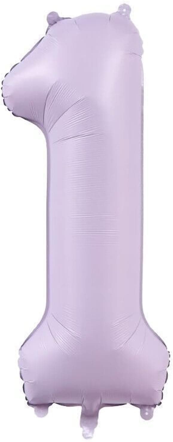 Detalle de Alaoo Foil Ballons ballon anniversaire numéroté 40 pouces violet (lot 1)