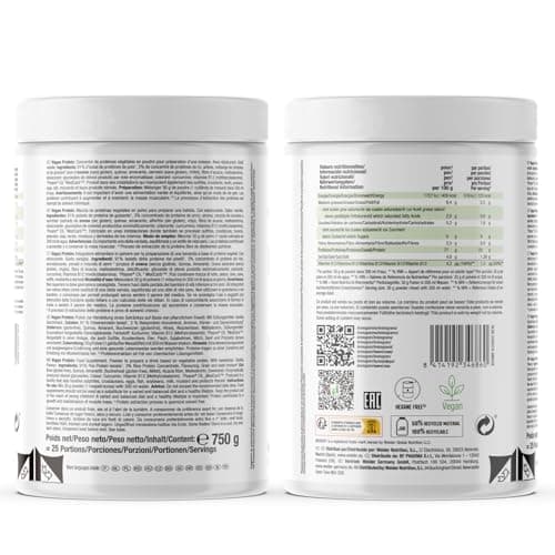 Thumbnail 6 de Weider Proteína Vegana 750g Vainilla