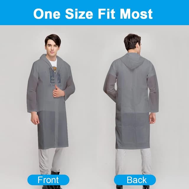 Thumbnail 5 de Vicloon Poncho Impermeabile 2 pezzi 🌧