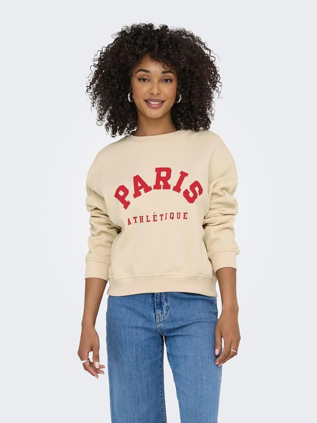 Detalle 2 de ONLY Sweatshirts ONLSWEAT Maglione caldo e confortevole in stile sweatshirt