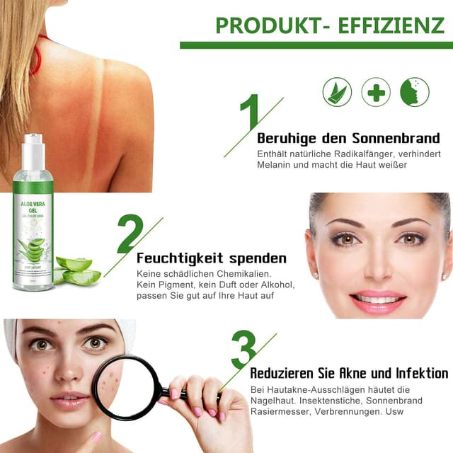 Detalle de Aloe Vera Gel 250 ml Naturkosmetik