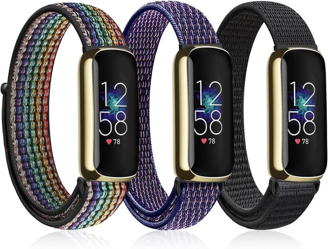 Thumbnail 6 de Ecogbd Nylon Replacement Strap for Fitbit Luxe