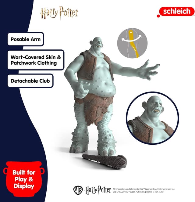 Detalle 1 de Schleich Troll 13994 Wizarding World
