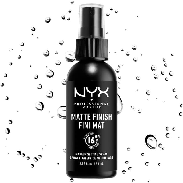 Imagen de NYX Professional Makeup Setting Spray, formula fissante leggera a lunga tenuta, finish matte, 60 ml en OfertitasTOP