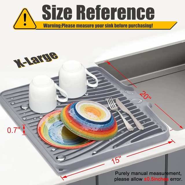 Thumbnail 1 de TIKNIK 20"x15" Stone Drying Mat