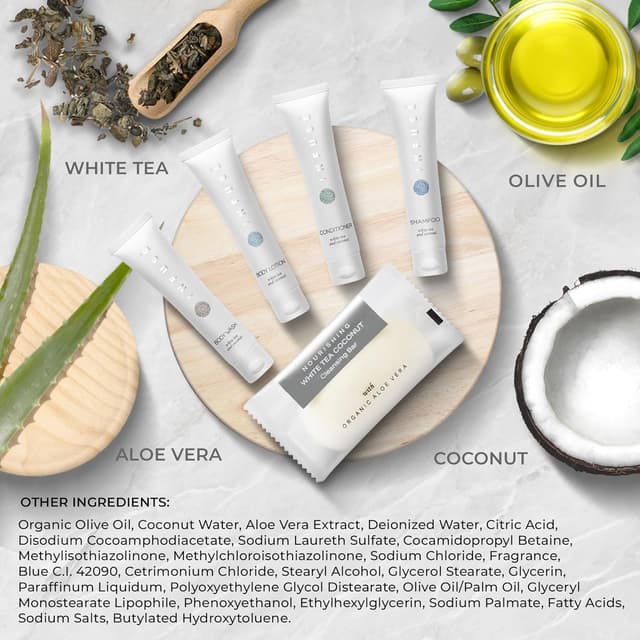Detalle 2 de Infuse Pure White Tea Coconut 300-Piece Hotel Toiletries