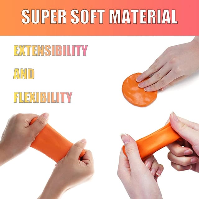 Detalle de Fox·Bunny Clay Bar Car Detailing Clay Premium 3 Pack (100g) with Storage Box