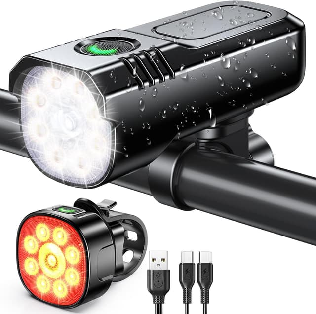 Imagen de ISEYOU Bike Lights 1000 lumen set en OfertitasTOP