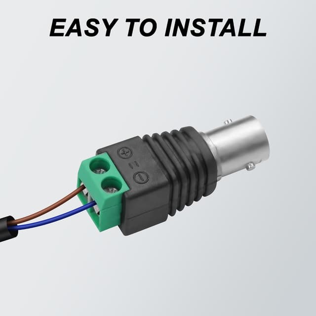 Thumbnail 6 de MEIRIYFA BNC Balun Adapter 10er Set für CCTV