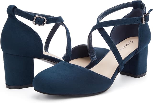 Thumbnail 6 de Greatonu Pumps Riemchenpumps mit Spangen