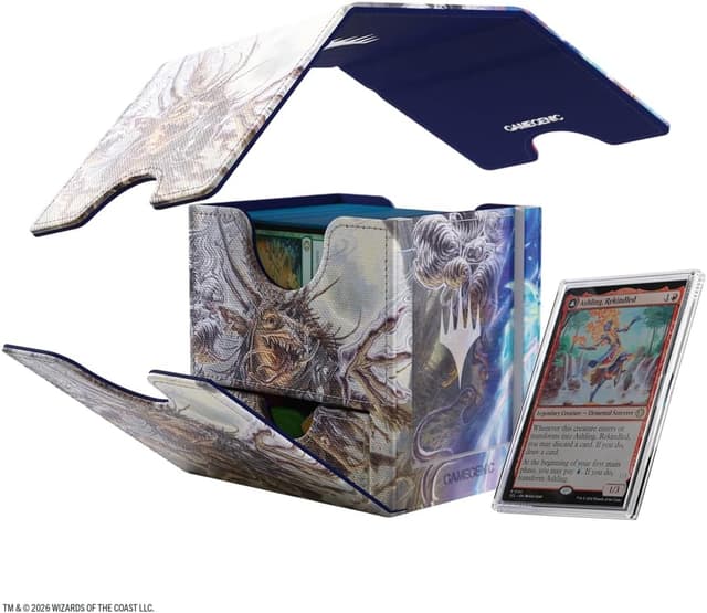 Detalle de Gamegenic MTG Lorwyn Eclipsed Sidekick Pro 100+ XL Ashling : accessoire de jeu pour protéger jusqu’à 100 cartes
