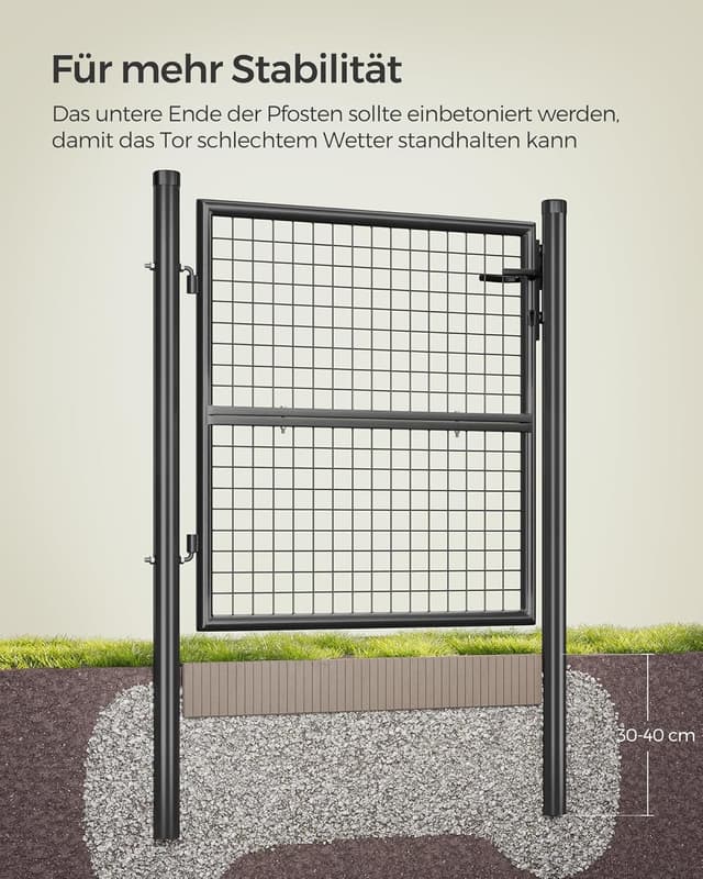 Detalle de Gartentor SONGMICS GGD150A01, 87 x 100 cm
