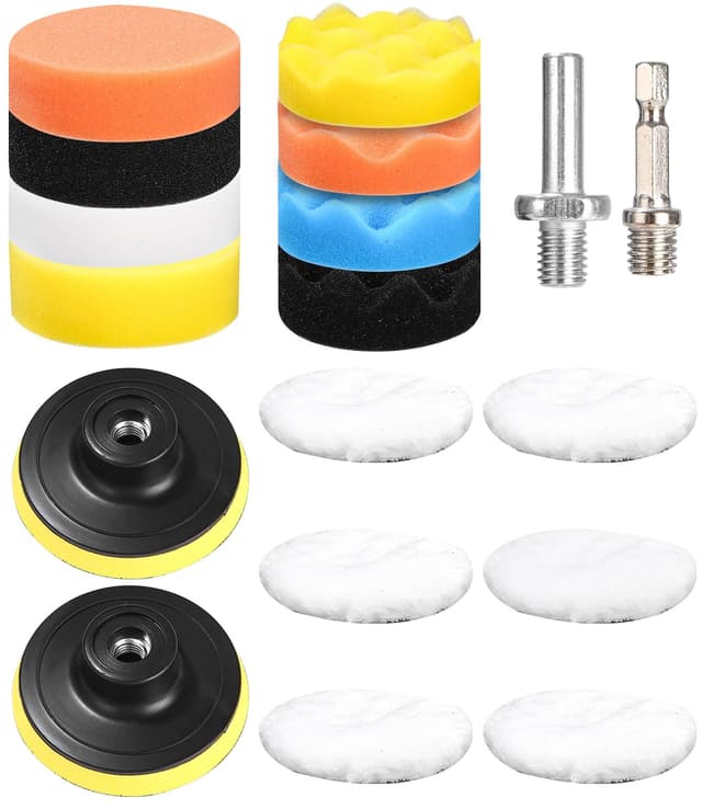 Imagen de 80mm Polierschwämme Pads – 18‑teiliges Auto Polierset en OfertitasTOP