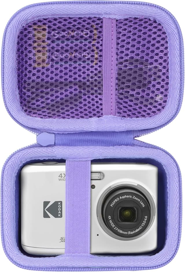 Detalle de Lebakort Storage Case for Kodak PIXPRO Friendly Zoom FZ45 / FZ55 (Purple)