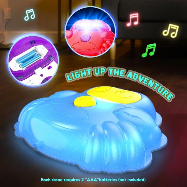 Thumbnail 6 de TERRAMUS Light up Sound Stones 6PCS Crab