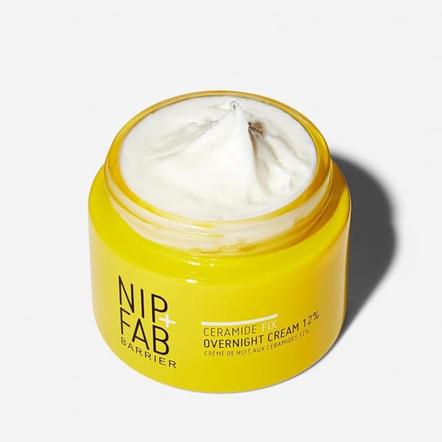 Detalle de Nip+Fab Ceramide Fix Crème de Nuit 12% (50 ml) — soutien de la barrière cutanée et de l’élasticité