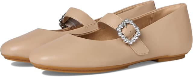 Detalle de Fitflop Mary Jane women’s ballerina shoes in black