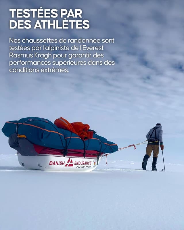 Thumbnail 5 de DANISH ENDURANCE Chaussettes Mérinos Lot de 3