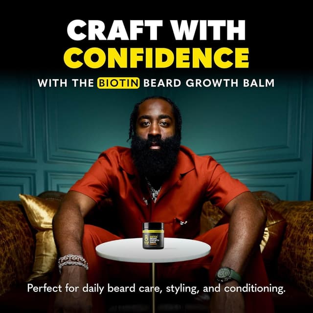 Thumbnail 3 de The Beard Club Biotin Beard Balm - 4 oz