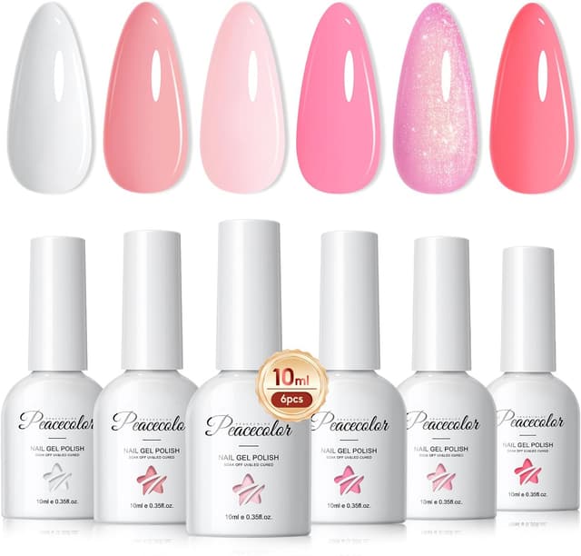 Imagen de PEACECOLOR Vernis Semi Permanent 10ML en OfertitasTOP