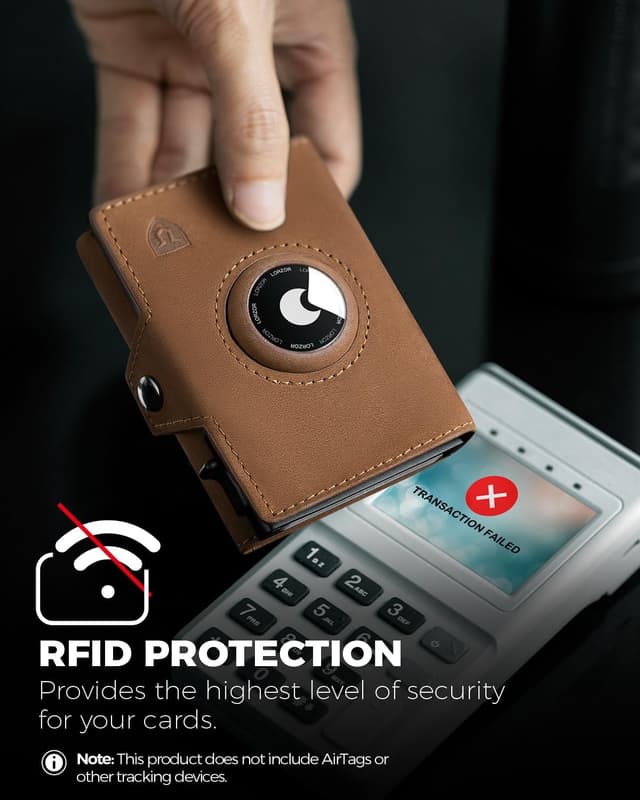 Thumbnail 6 de LORZOR Airtag wallet 9.6 x 6.5 cm