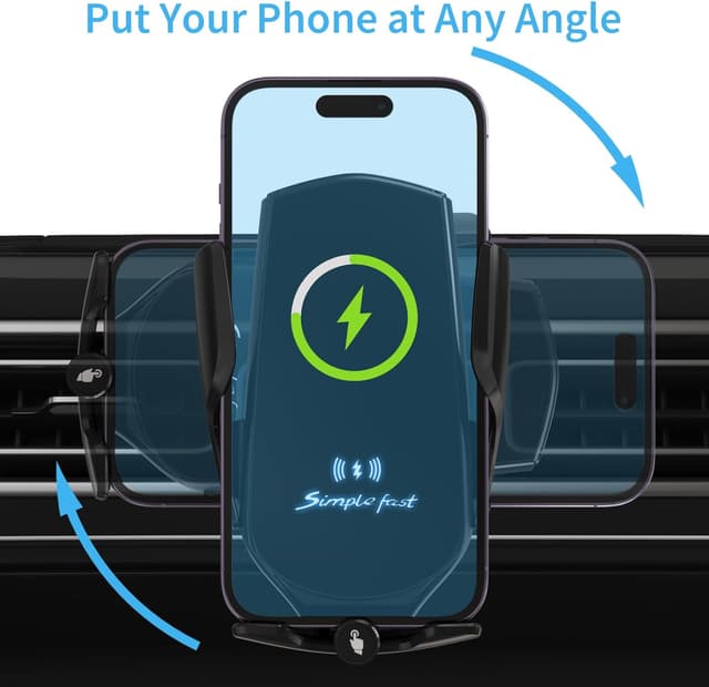 Thumbnail 5 de UEASE 15W Auto Halterung Qi Ladefunktion