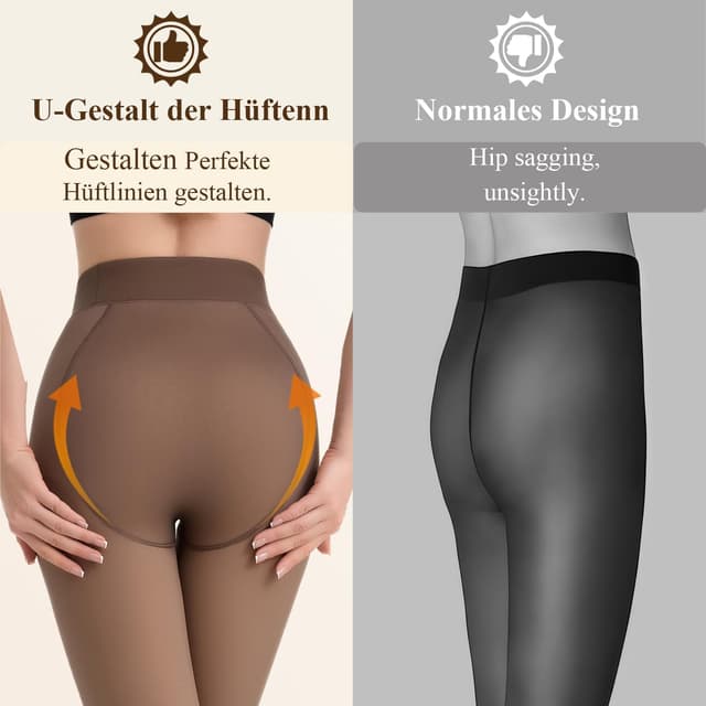 Thumbnail 1 de BTkviseQat Thermostrumpfhosen 320g für Damen