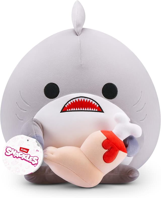 Thumbnail 6 de Snackles Non-Licensed Series 1 14-inch Plush Rhino with Ramen (HUMPHREY) by ZURU