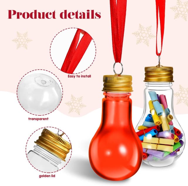 Detalle de Toyvian 25 Booze Balls baubles, 50 ml