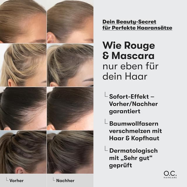 Thumbnail 6 de Ansatzpuder für Haarverdichtung 9 Farben