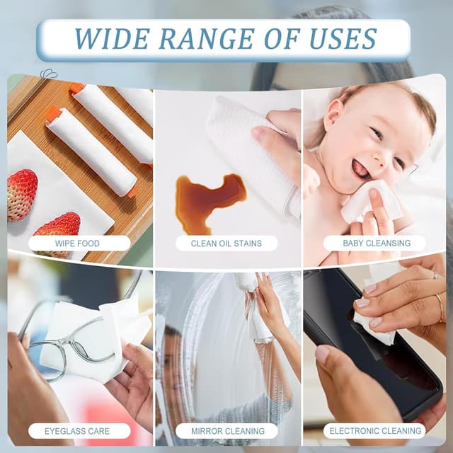 Thumbnail 5 de Pekrido Asciugamano Viso 60 Fogli