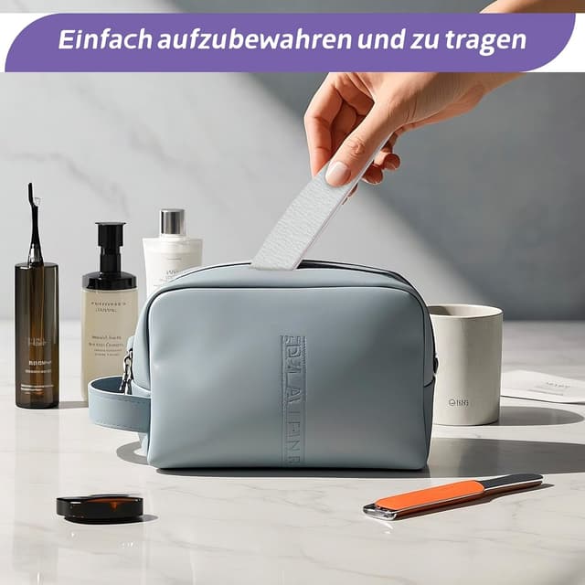 Thumbnail 6 de 20er-Set doppelseitige Nagelfeilen 100/180 für Gel- und Naturnägel (weiß) – waschbar, wiederverwendbar