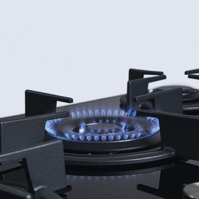 Detalle 2 de Franke placa de gas 5 quemadores