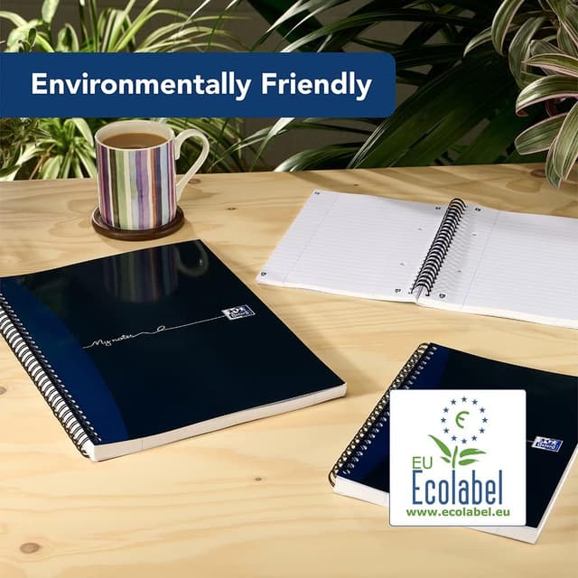 Detalle 1 de Oxford My Notes A5 notebook 8 mm lined