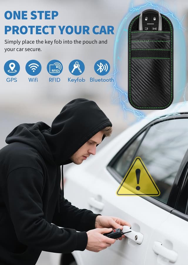 Detalle 2 de Faraday Pouch for Car Keys