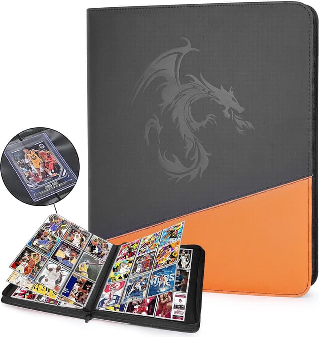 Detalle de DCY BLUE Toploader Binder 9 Pocket 360