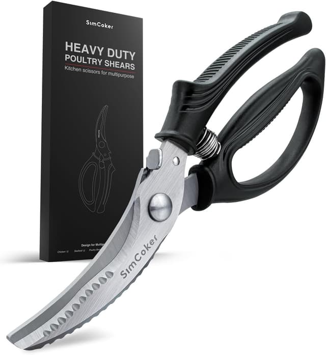 Imagen de Poultry Shears Heavy-Duty Kitchen Scissors for Meat ✂ en OfertitasTOP