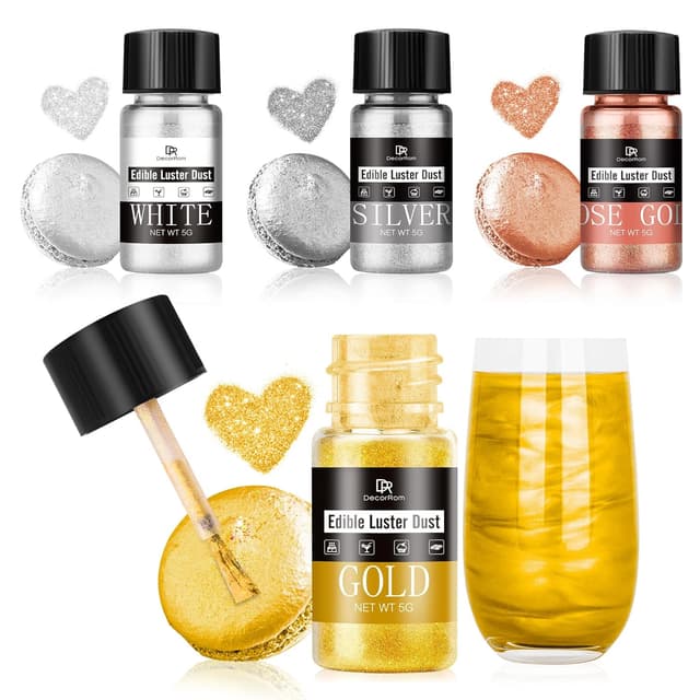 Imagen de Essbares Glitzer Set 4 Farben 5g en OfertitasTOP