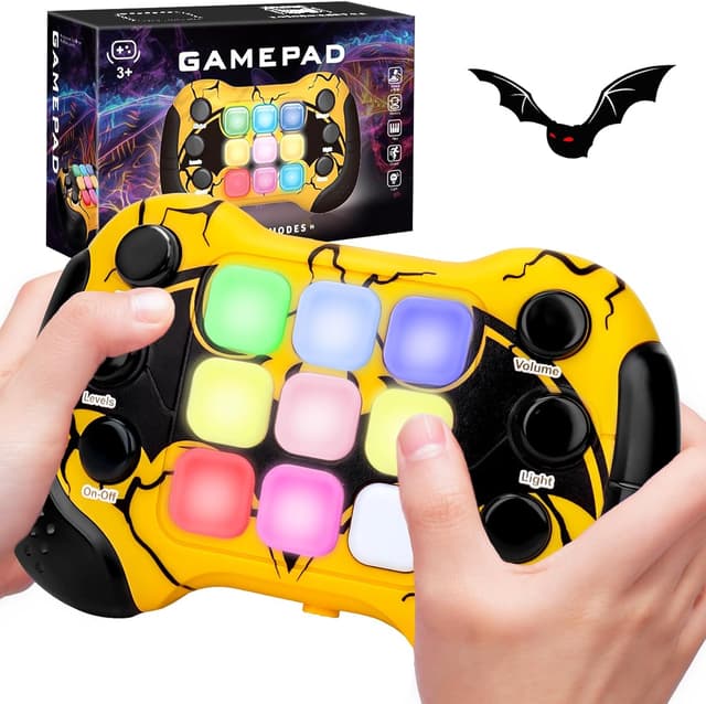 Detalle de Eichhoo Quick Push Pop Kids Sensory Handheld Games Console (Autism Toys) for Ages 5–12