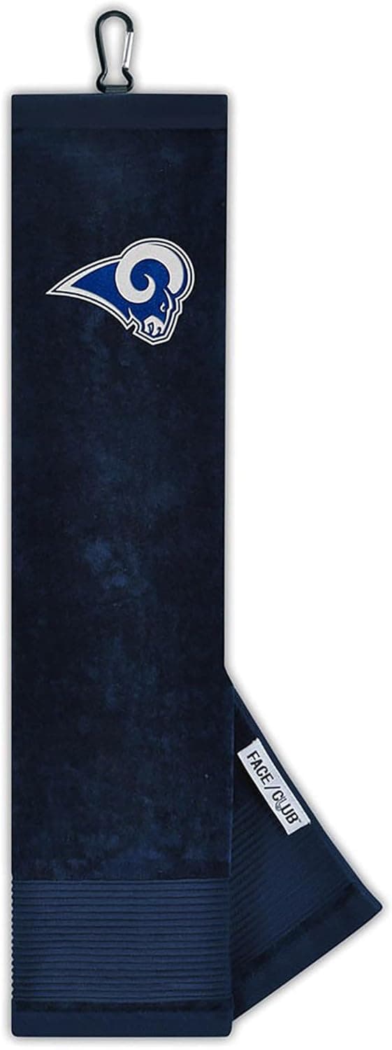 Detalle de NFL Face/Club Tri-Fold Embroidered Towel (16" x 24")