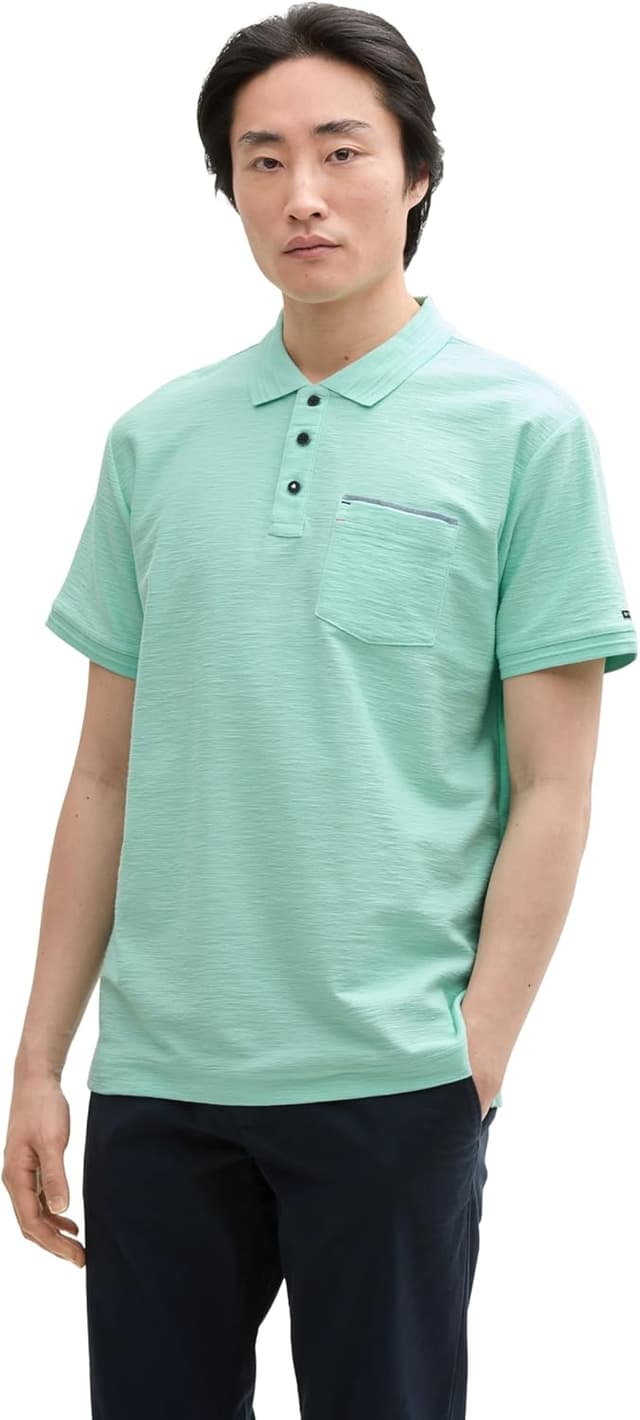 Detalle de TOM TAILOR 1046742 Polo da uomo a manica corta