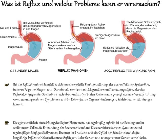 Thumbnail 6 de UKKO Reflux Teemischung 80 g 🫖