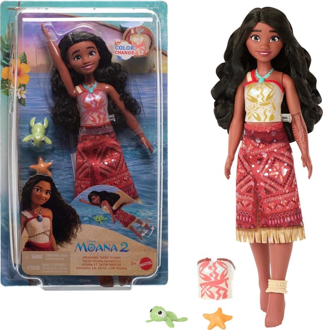Thumbnail 6 de Mattel Moana 2 Simea Fashion Doll 5‑joint