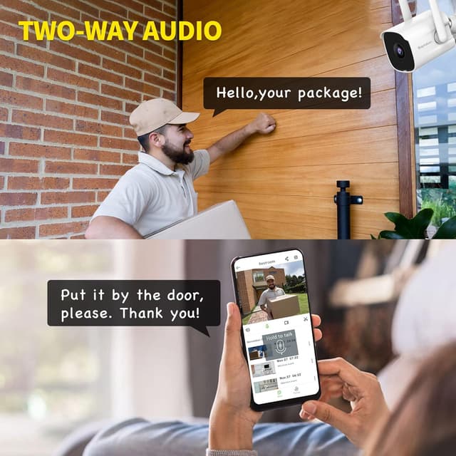 Thumbnail 3 de Septekon P30i 2K Outdoor Security Camera