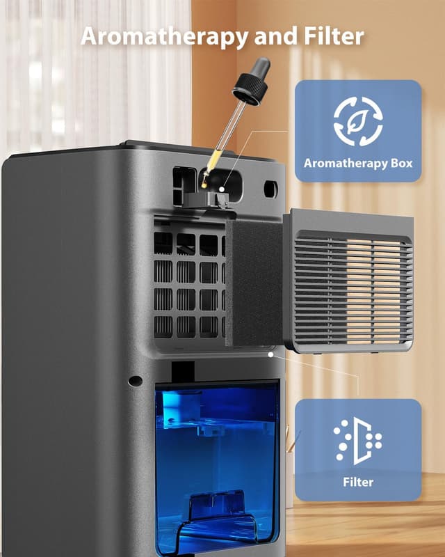 Thumbnail 5 de UBBO 95oz Dehumidifier 1000 sq ft Home 🏠