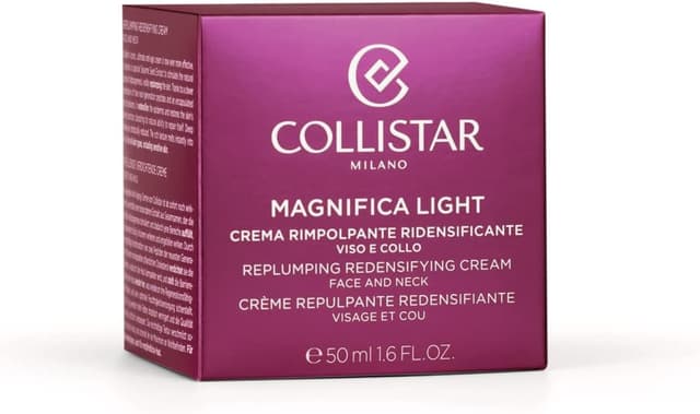 Detalle de Collistar Magnifica Crema Viso e Collo Rimpolpante Ridensificante Light (senza siliconi) 50 ml