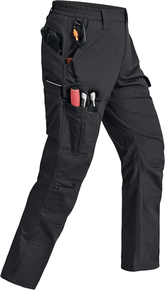 Detalle de Ripstop Men's Tactical Cargo Pants 7-pocket