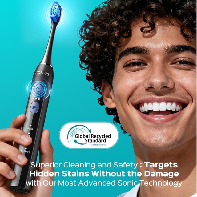 Thumbnail 6 de COSLUS Sonic Electric Toothbrush 5 Modes 🪥