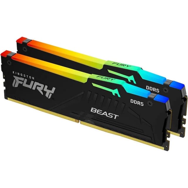 Imagen de Kingston FURY Beast RGB DDR5 64 GB 6000 MHz CL36 en OfertitasTOP