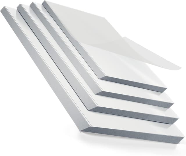 Detalle de MAXDONE Premium Thermo-Laminierfolien (50 Stück) transparent – passend für A3, A4, A5, A6